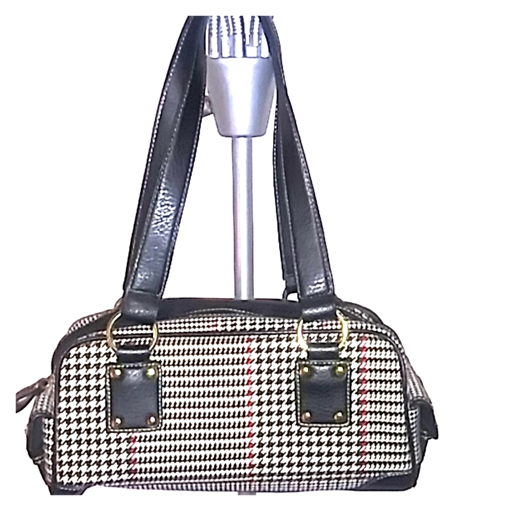 Houndstooth purse